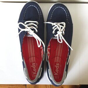Keds Navy Boat Shoes